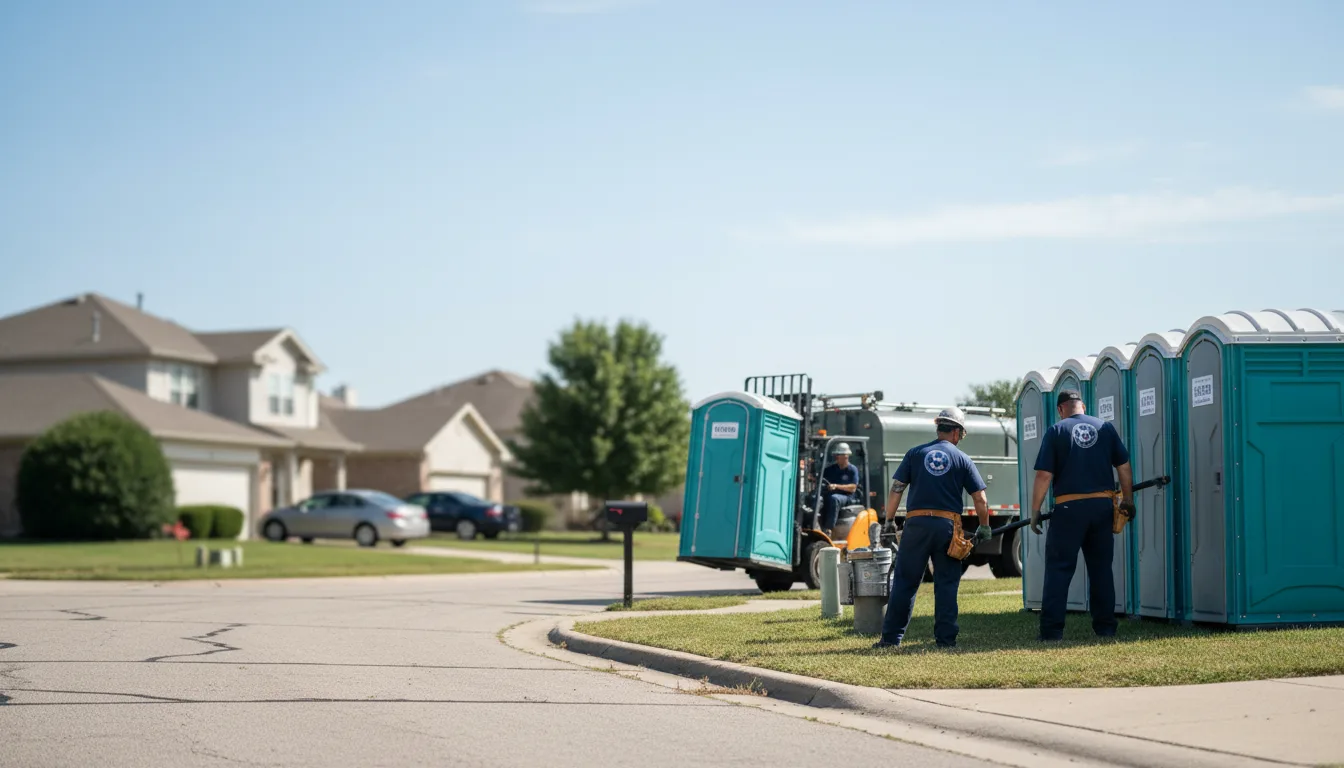Porta Potty Rental in Danvers, IL near me